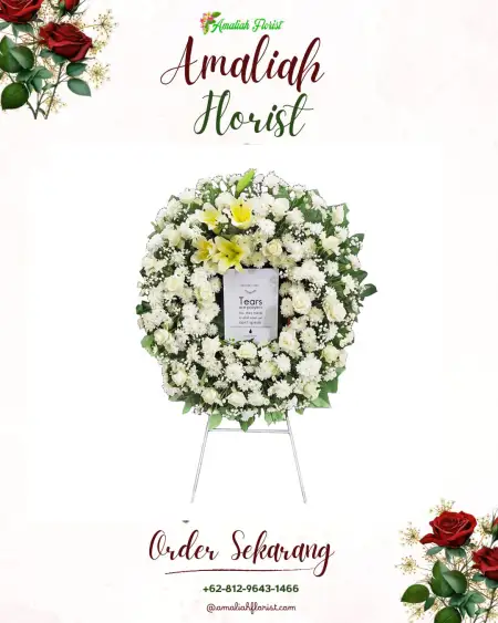 Krans Bunga Duka Ciawi Bogor